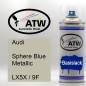 Preview: Audi, Sphere Blue Metallic, LX5X / 9F: 400ml Sprühdose, von ATW Autoteile West.